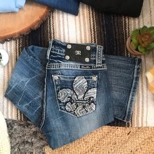 MIDRISE BOOTCUT JEANS